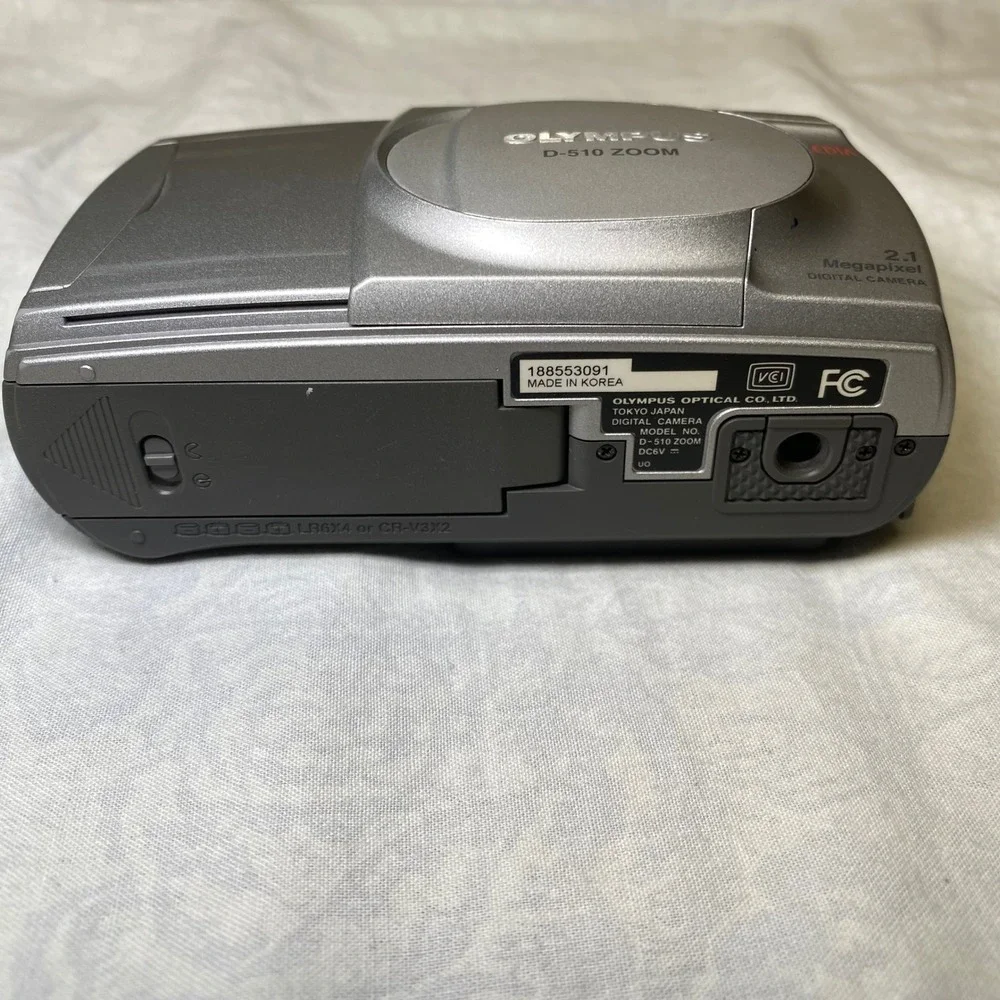Olympus Camedia D-510 Zoom 2.1MP Digital Camera Tested 64MB SmartMedia Case